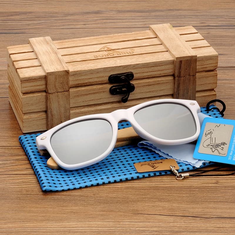 BOBO BIRD lunette soleil femme Simple Handmade Polarized Sunglasses For Women And Men Beach Eyewear With Colorful Lens CG007